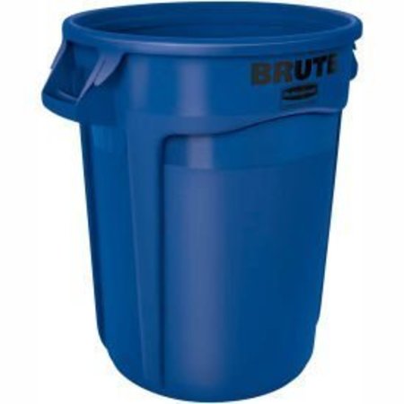 Rubbermaid Commercial Rubbermaid Brute® 2620 Trash Container 20 Gallon - Blue FG262000BLUE
